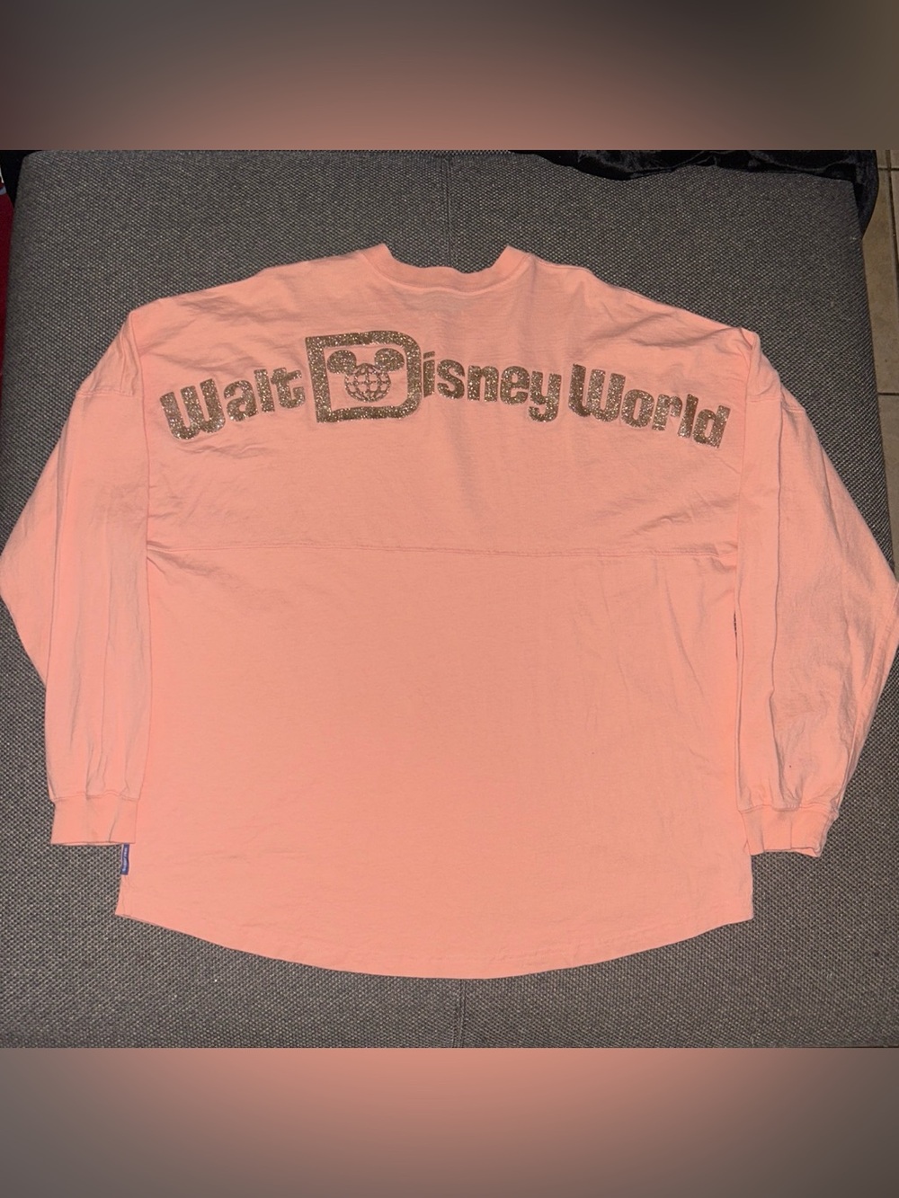 Walt Disney World Pink Long Sleeve Spirit jersey Unisex XL